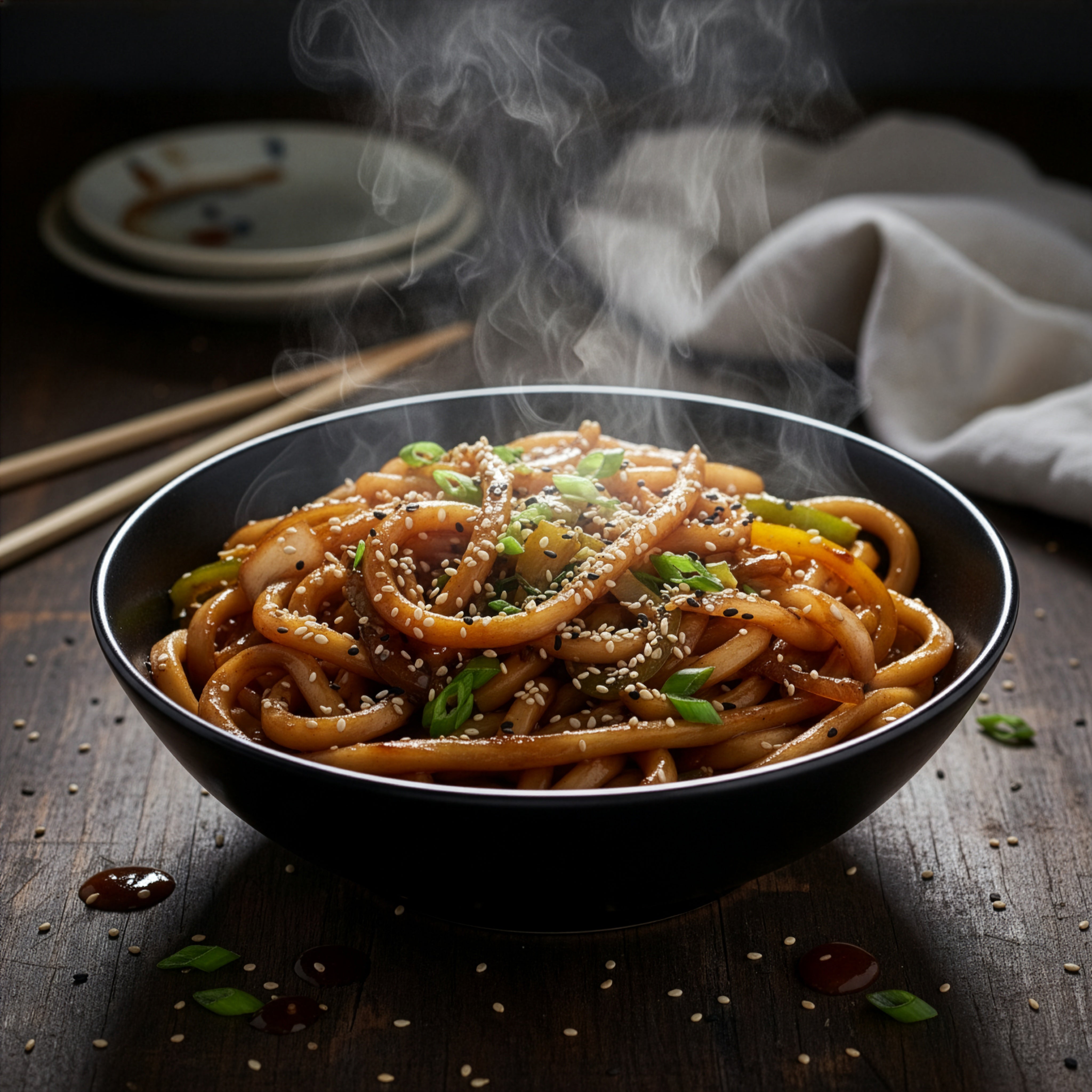 Soy Sauce Noodles Recipe