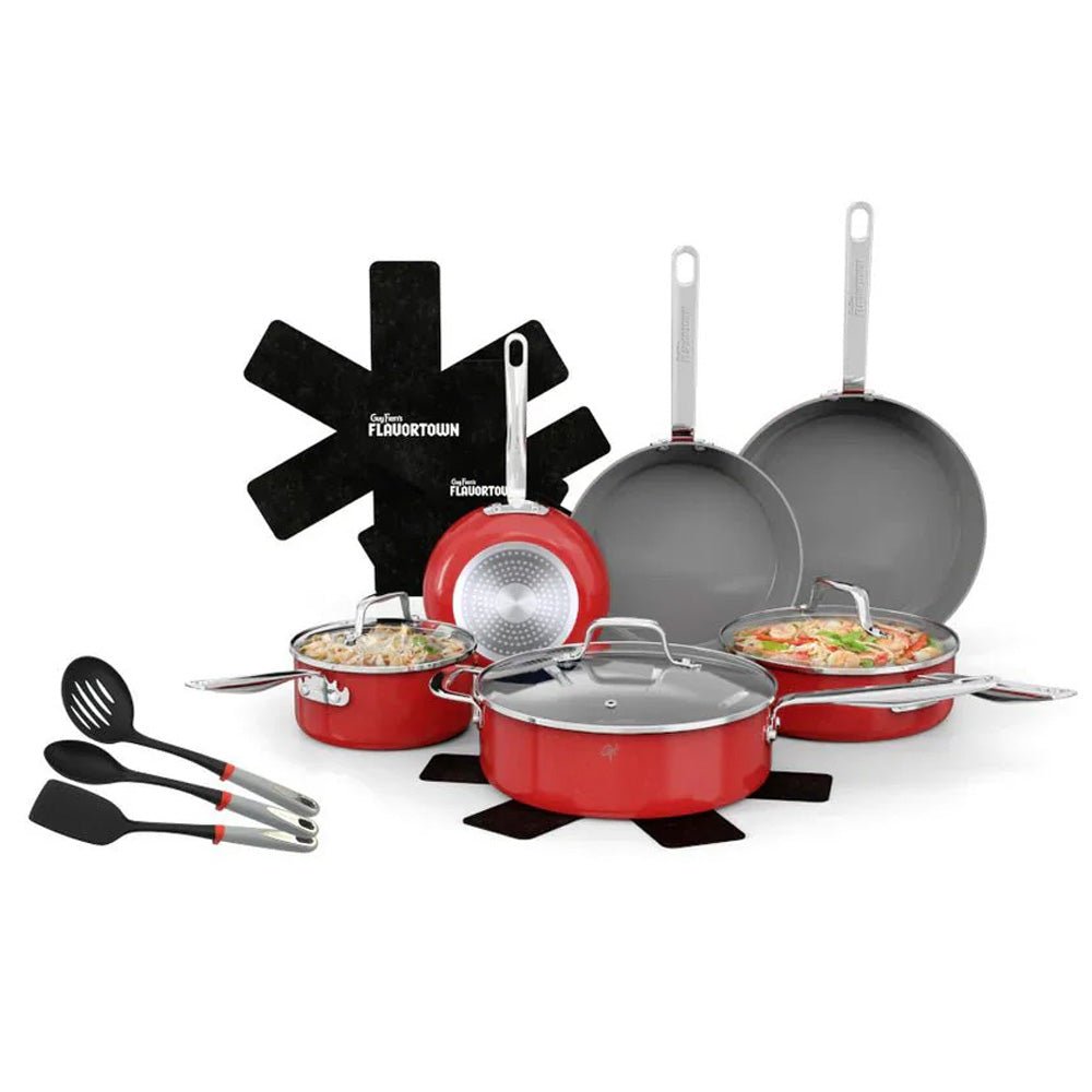 Ceramic Cookware 15 Piece Set